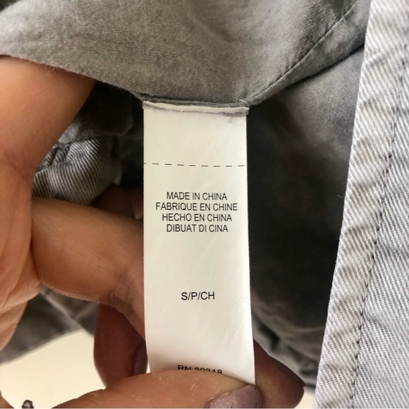 Lucky Brand Women’s Gray Lyocell Moto Jacket Size Small - Picture 9 of 10